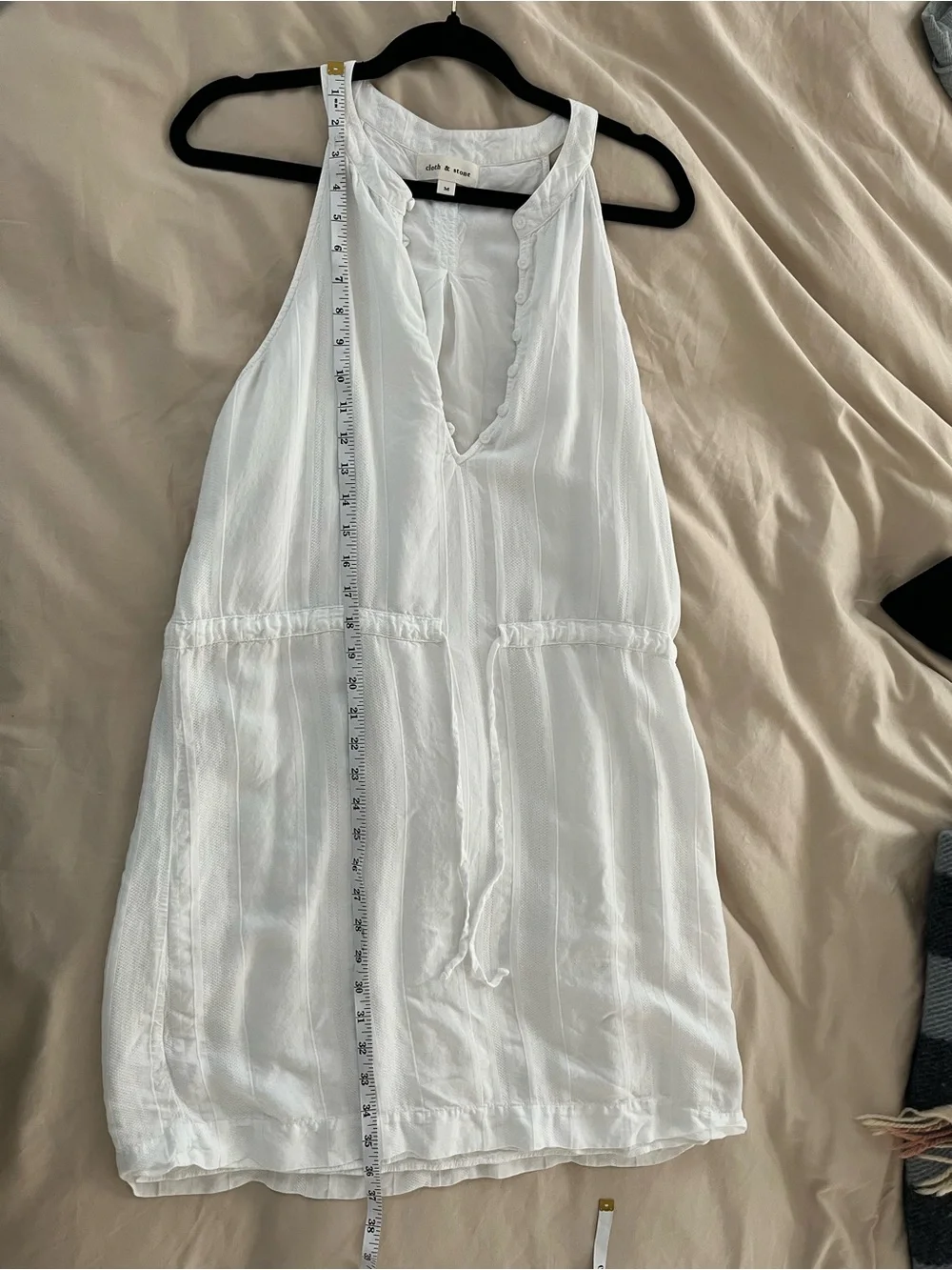 Cloth and Stone White Tunic Dress - Picture 4 of 5